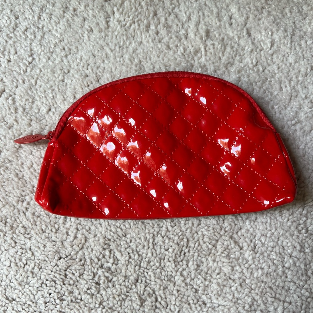 Red Quilted Pouch